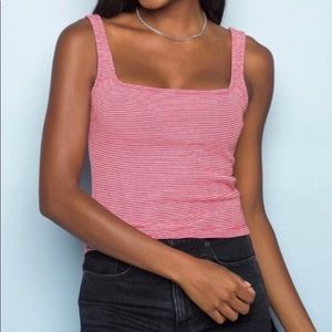 Brandy Melville Striped Tank Top